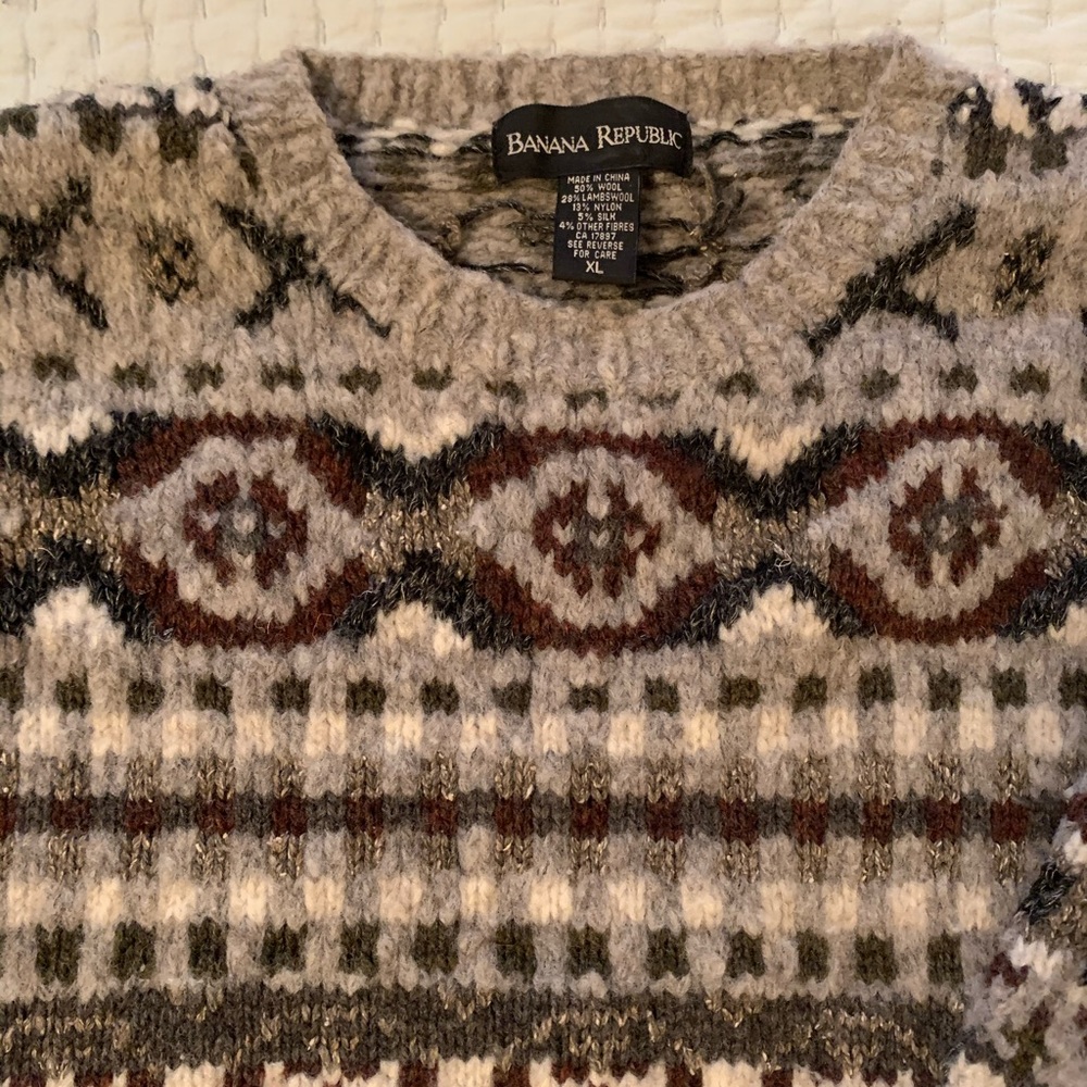BR XL Men’s Bulky Sweater